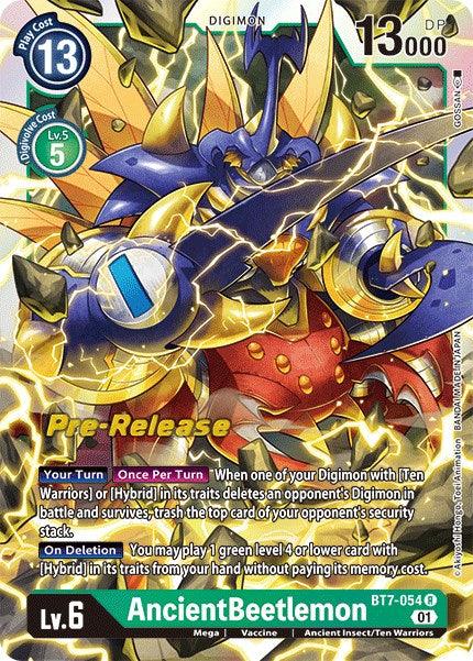 AncientBeetlemon [BT7-054] [Next Adventure Pre-Release Cards] (ONLINE ORDER ONLY)