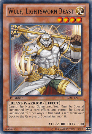 Wulf, Lightsworn Beast [SDLI-EN010] Common (ONLINE ORDER ONLY)