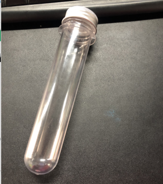 Plastic Dice Tube Vial // Can Hold 7-Dice Set // Test Tube (Online Only)