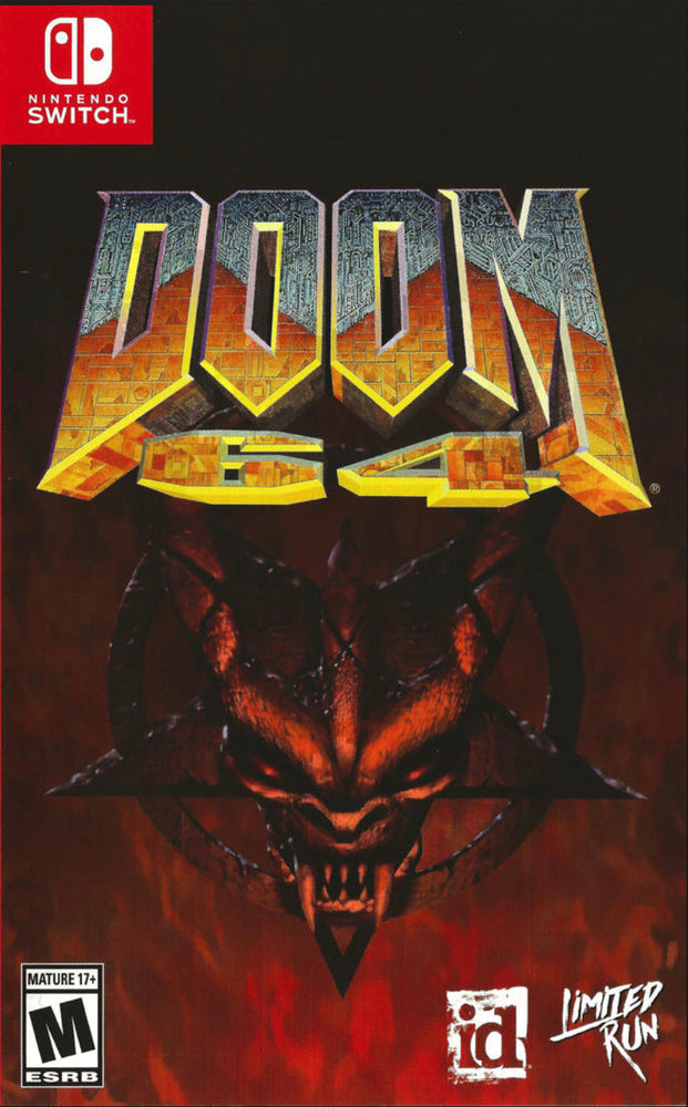 Limited Run #81: Doom 64 (Nintendo Switch) (ONLINE ORDER ONLY)