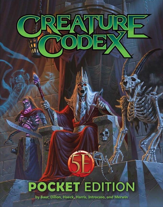 Creature Codex (Pocket Edition) (5E) (ONLINE ORDER ONLY)