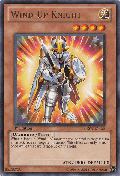 Wind-Up Knight [PHSW-EN023] Rare (ONLINE ORDER ONLY)