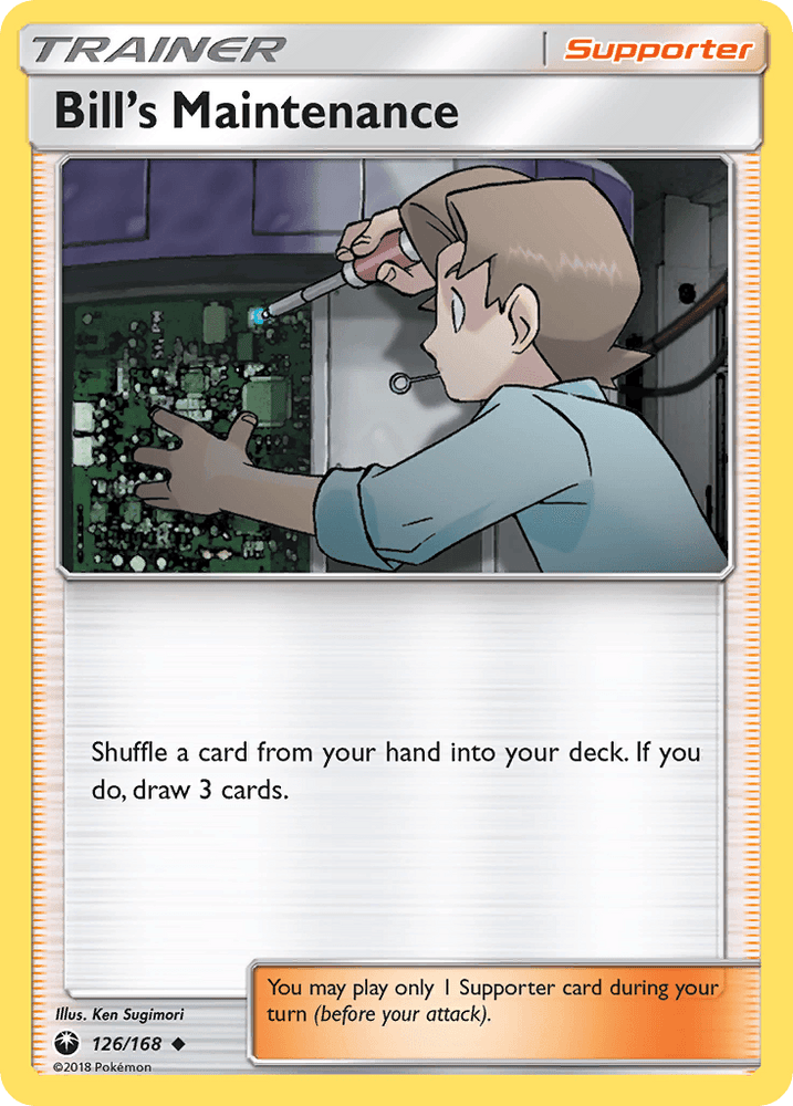 Bill's Maintenance (126/168) [Sun & Moon: Celestial Storm] (Online Only)