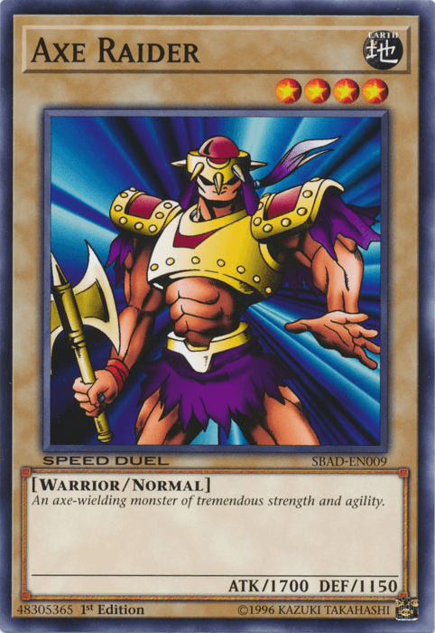 Axe Raider [SBAD-EN009] Common (ONLINE ORDER ONLY)