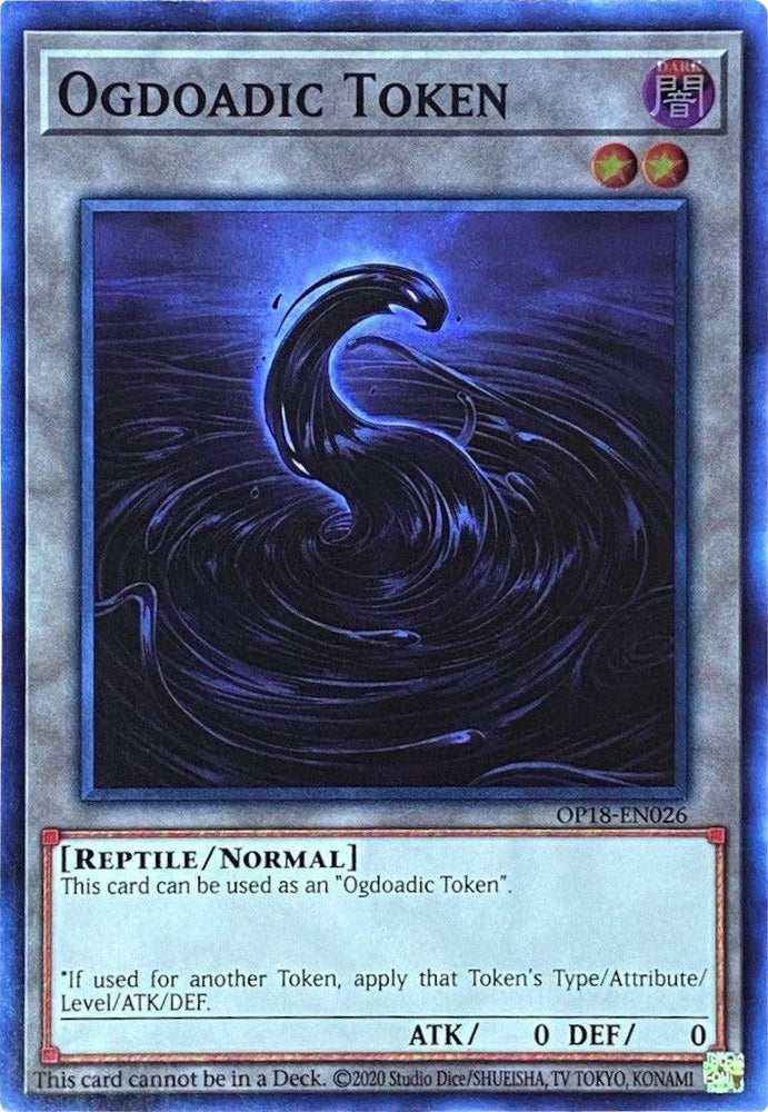 Ogdoadic Token [OP18-EN026] Super Rare (ONLINE ORDER ONLY)