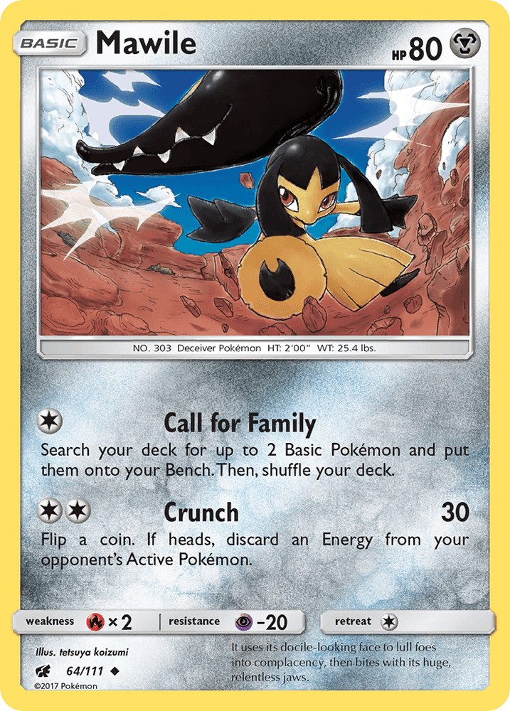 Mawile (64/111) [Sun & Moon: Crimson Invasion] (Online Only)