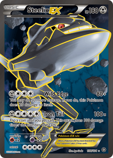 Steelix EX (108/114) [XY: Steam Siege] (Online Only)