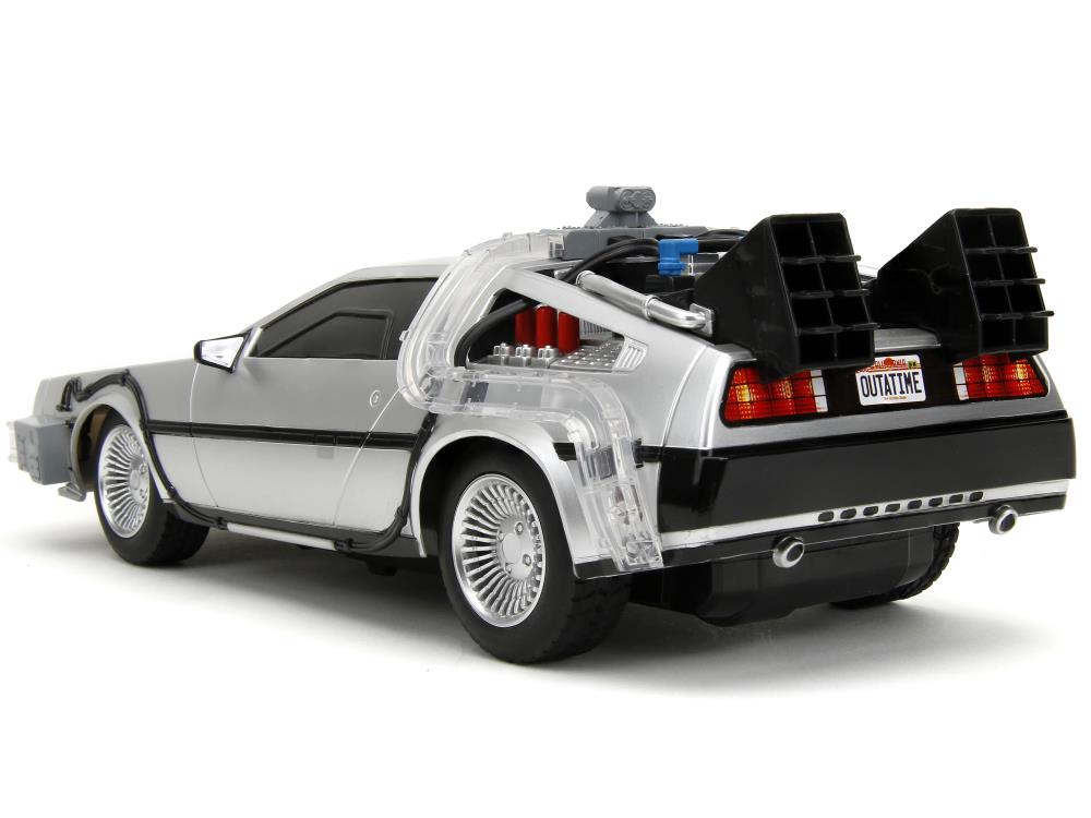 Back to the Future Remote Control 1:16 scale DeLorean Time Machine (ONLINE ORDER ONLY)