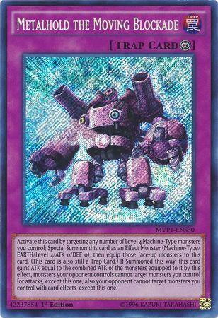 Metalhold the Moving Blockade [MVP1-ENS30] Secret Rare (ONLINE ORDER ONLY)