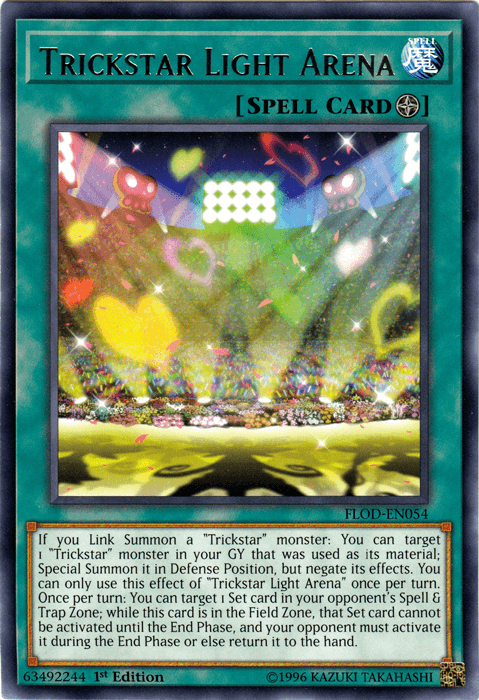 Trickstar Light Arena [FLOD-EN054] Rare (ONLINE ORDER ONLY)