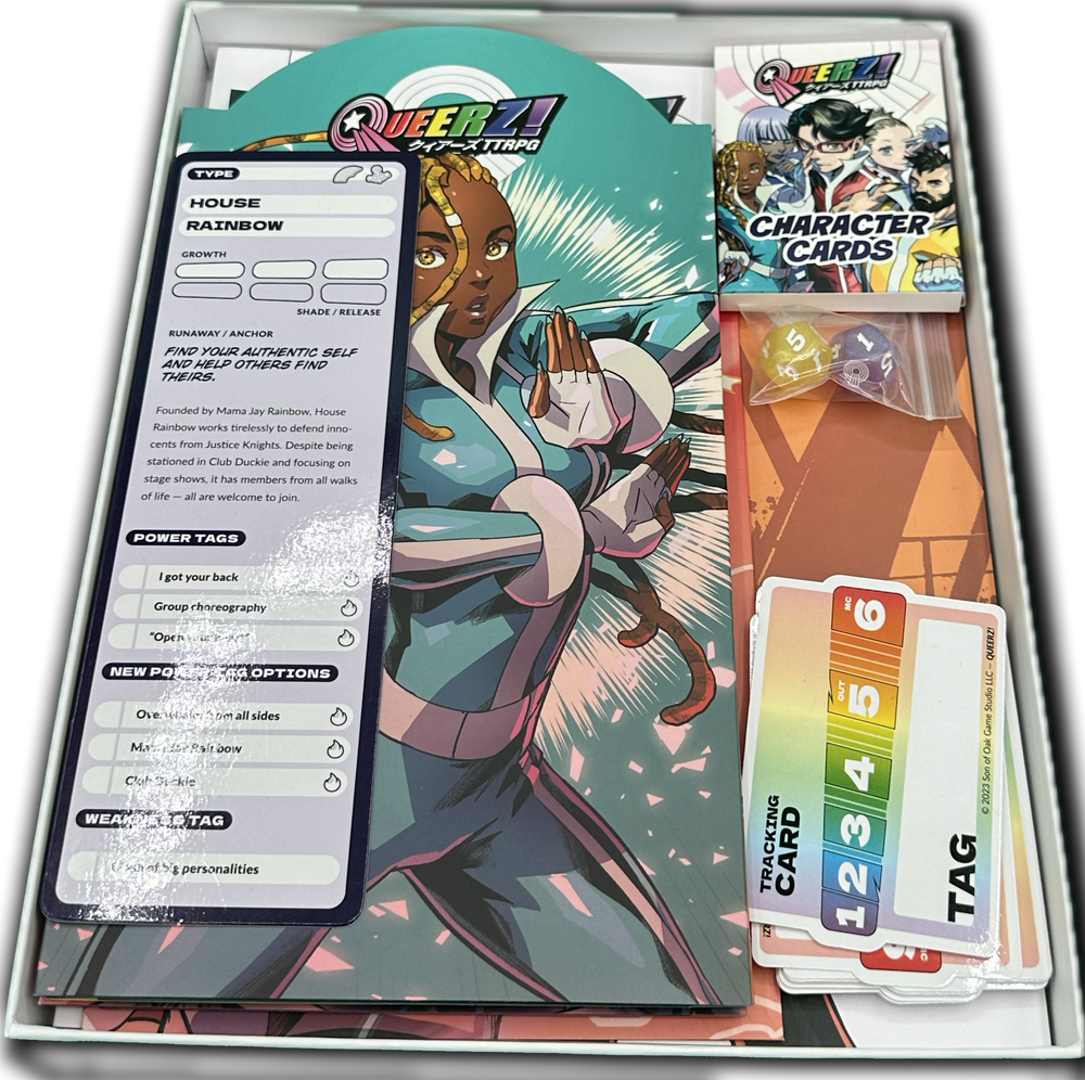 Queerz! RPG Basic Box (ONLINE ORDER ONLY)
