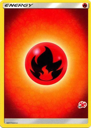 Fire Energy (Charizard Stamp #24) [Battle Academy 2020] (Online Only)