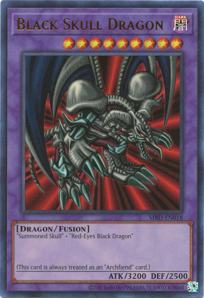 Black Skull Dragon (25th Anniversary) [MRD-EN018] Ultra Rare (ONLINE ORDER ONLY)