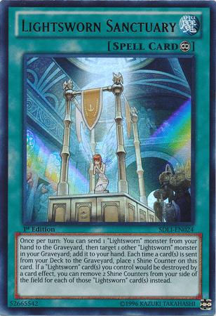 Lightsworn Sanctuary [SDLI-EN024] Ultra Rare (ONLINE ORDER ONLY)