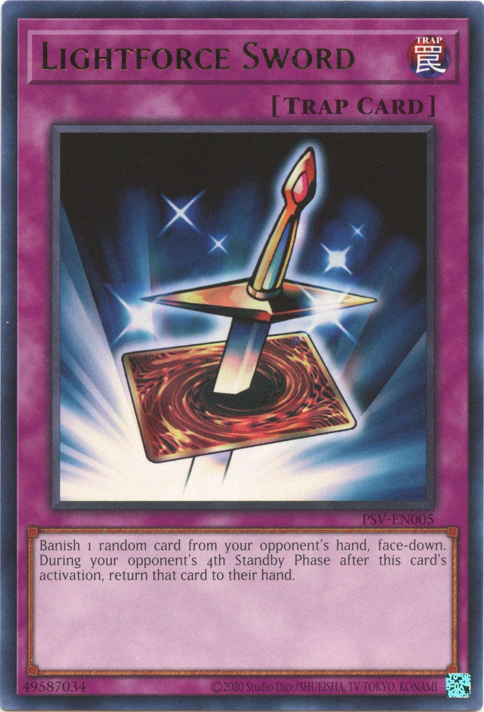 Lightforce Sword (25th Anniversary) [PSV-EN005] Rare (ONLINE ORDER ONLY)