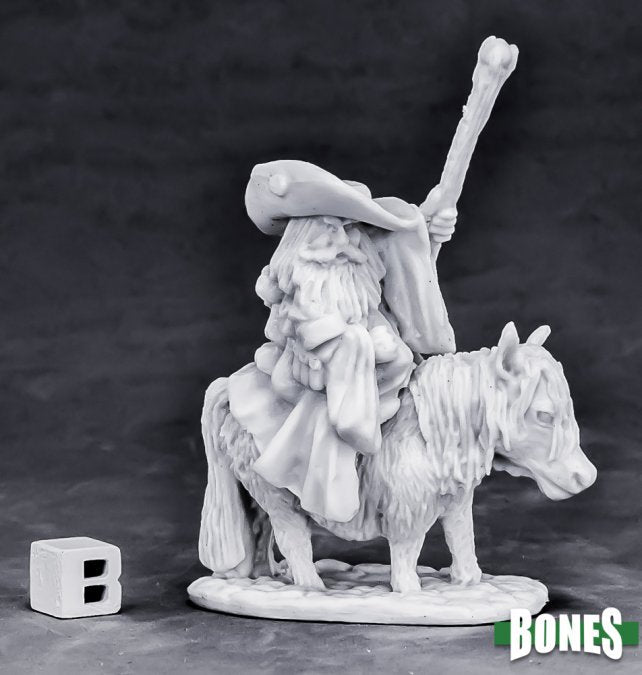 Bones Classic: Dwarf Mounted Battle Mage (ONLINE ORDER ONLY)