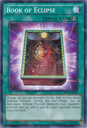 Book of Eclipse [BP03-EN159] Shatterfoil Rare (ONLINE ORDER ONLY)