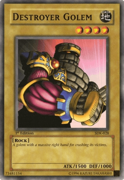 Destroyer Golem [SDK-028] Common (ONLINE ORDER ONLY)