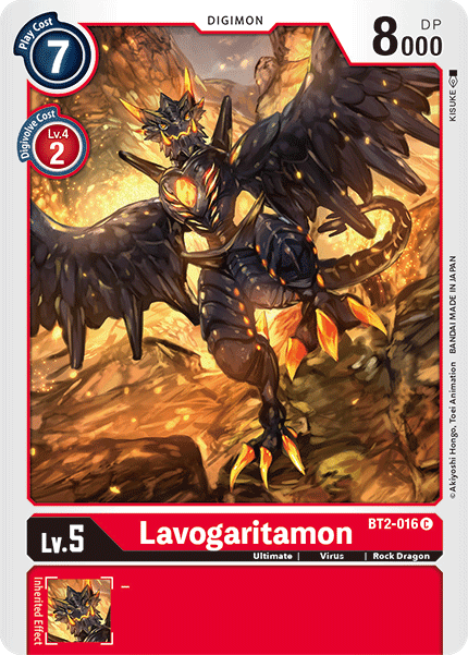 Lavogaritamon [BT2-016] [Release Special Booster Ver.1.5] (ONLINE ORDER ONLY)