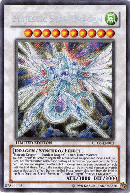 Majestic Star Dragon [CT06-EN003] Secret Rare (ONLINE ORDER ONLY)