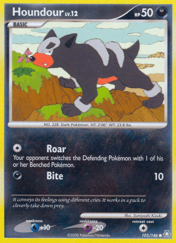 Houndour (103/146) [Diamond & Pearl: Legends Awakened] (Online Only)