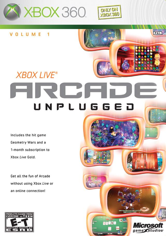 Xbox Live Arcade Unplugged Volume 1 (Xbox 360) (ONLINE ORDER ONLY)