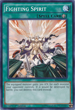 Fighting Spirit [BP03-EN155] Common (ONLINE ORDER ONLY)