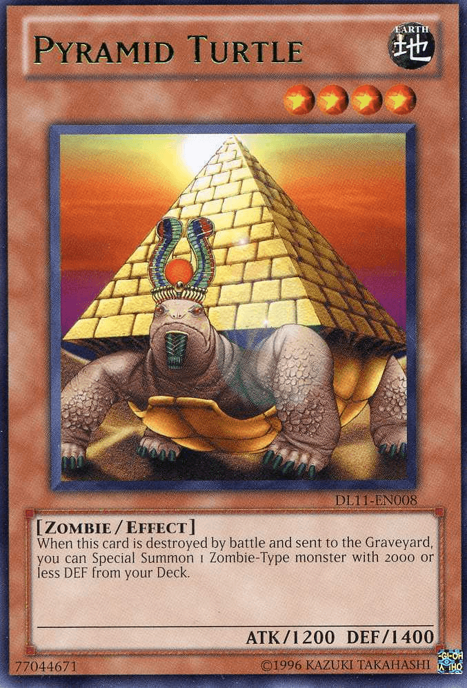 Pyramid Turtle (Green) [DL11-EN008] Rare (ONLINE ORDER ONLY)