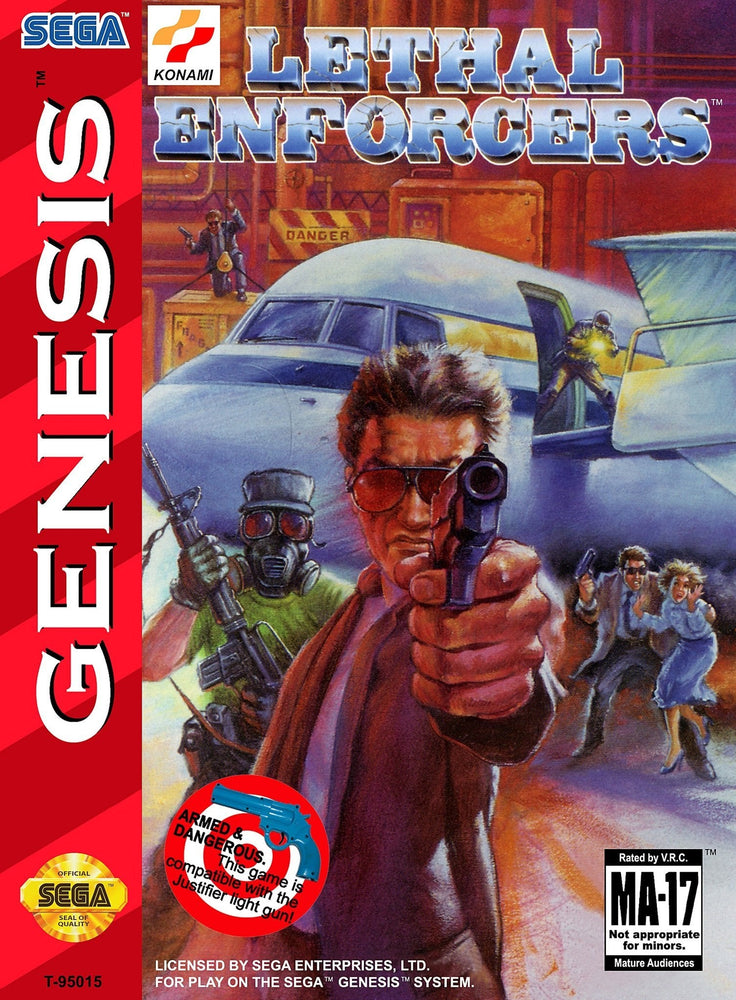 Lethal Enforcers (Sega Genesis) (ONLINE ORDER ONLY)