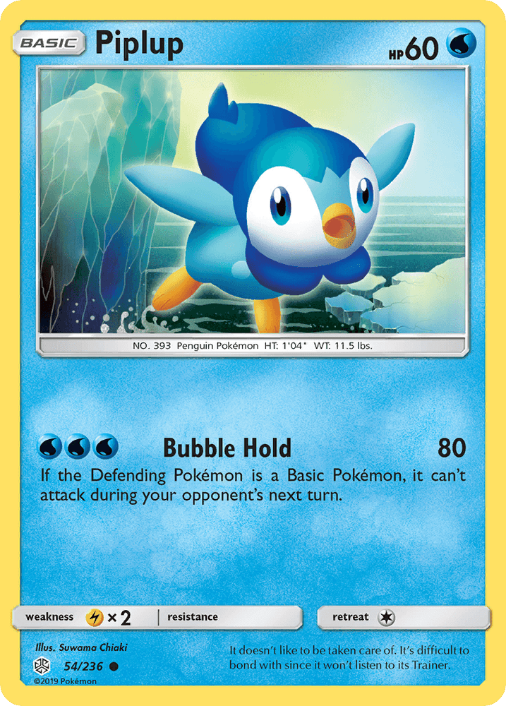 Piplup (54/236) [Sun & Moon: Cosmic Eclipse] (Online Only)