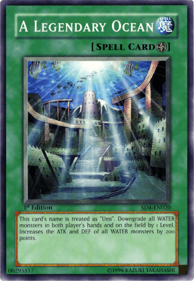A Legendary Ocean [SD4-EN020] Common (ONLINE ORDER ONLY)