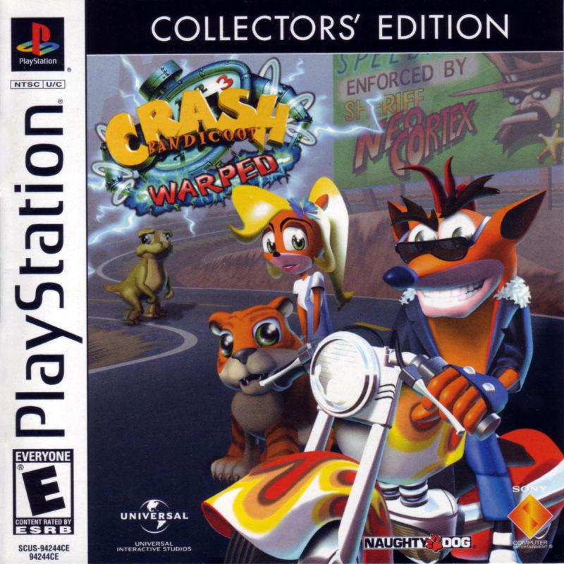 Crash Bandicoot Warped (Collectors Edition) (Playstation) (ONLINE ORDER ONLY)