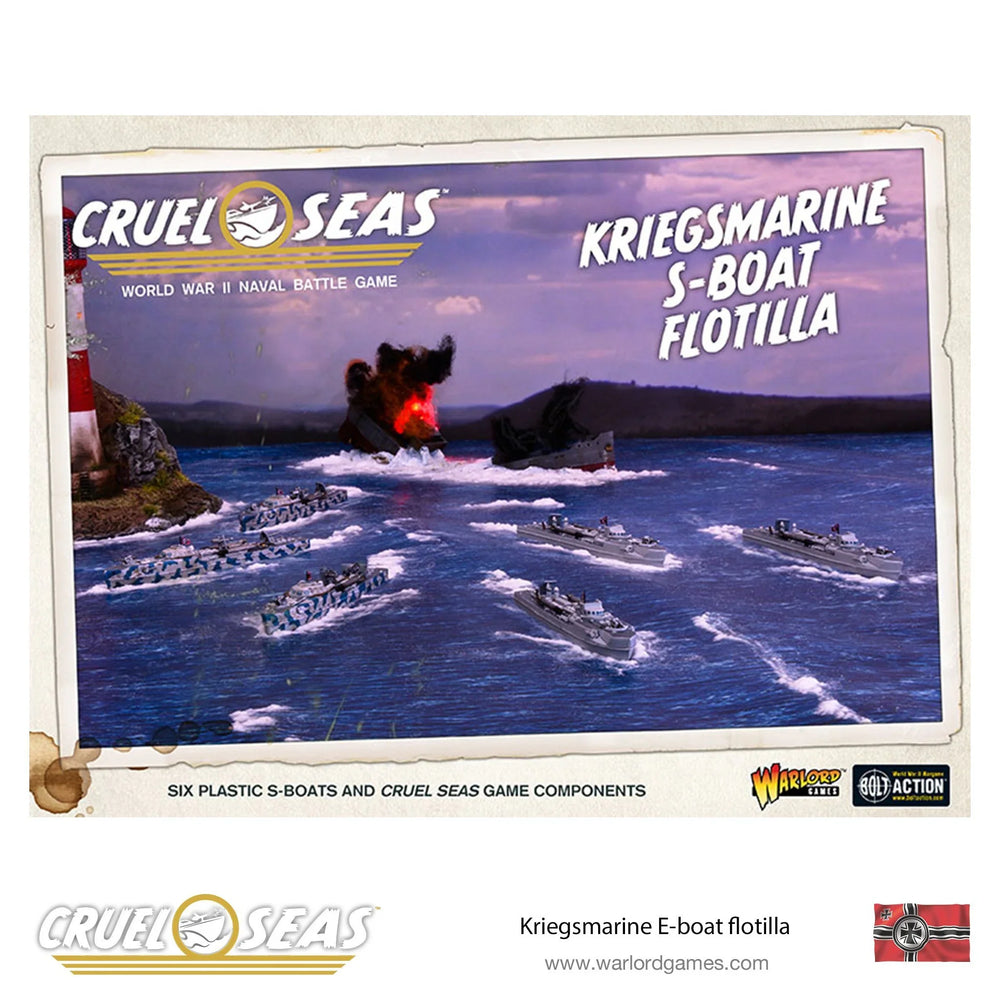 Cruel Seas: Kriegsmarine S-boat flotilla