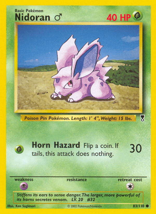 Nidoran (83/110) (Male) [Legendary Collection] (Online Only)