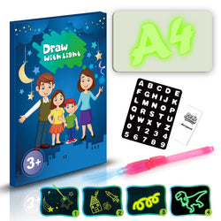 Toy Drawing Pad 3D Magic 8 Light Effects Puzzle Board Sketchpad (ONLINE ORDER ONLY)