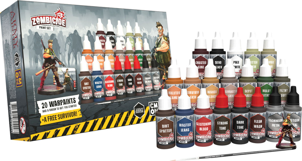 Warpaints: Zombicide 2nd Edition Paint Set (ONLINE ORDER ONLY)