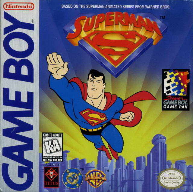 Superman (Gameboy) (ONLINE ORDER ONLY)