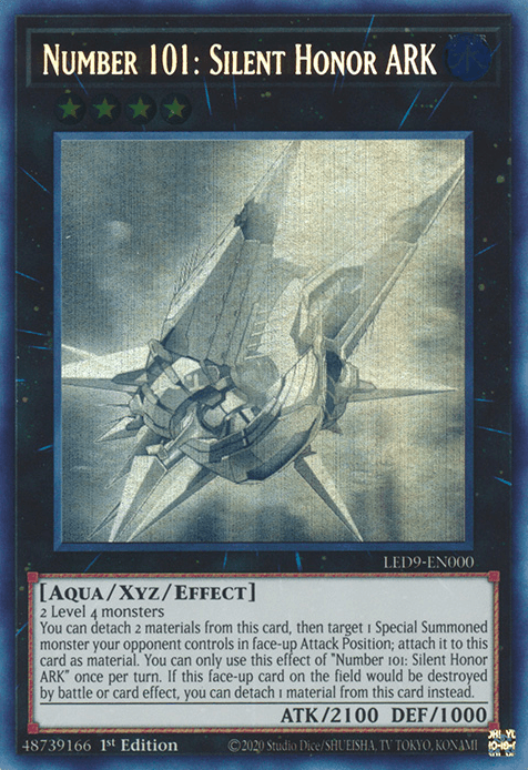 Number 101: Silent Honor ARK [LED9-EN000] Ghost Rare (ONLINE ORDER ONLY)