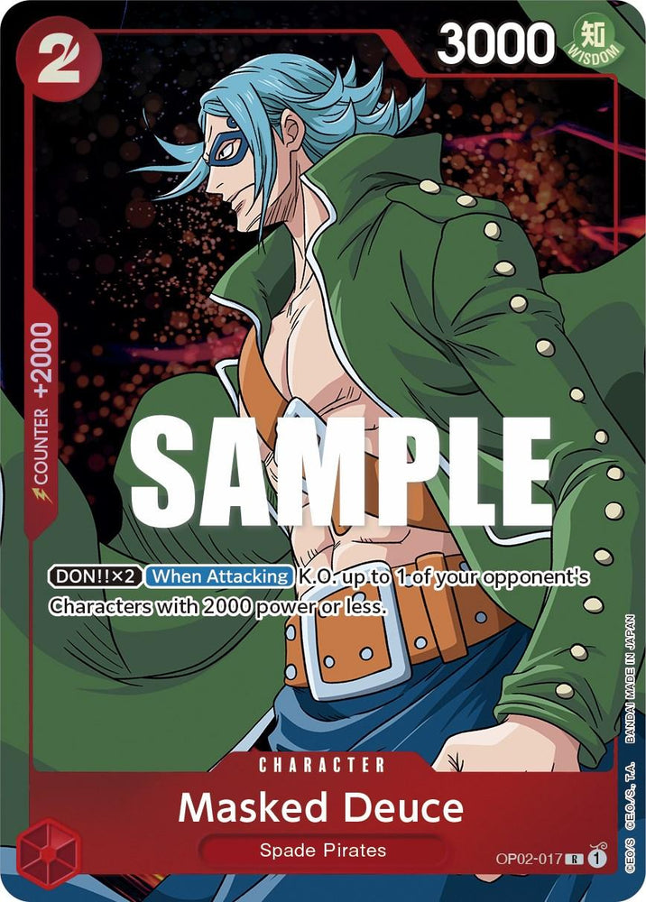Masked Deuce (Alternate Art) [Paramount War] (ONLINE ORDER ONLY)