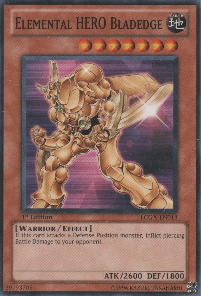 Elemental HERO Bladedge [LCGX-EN013] Common (ONLINE ORDER ONLY)