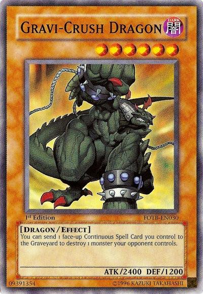 Gravi-Crush Dragon [FOTB-EN030] Common (ONLINE ORDER ONLY)