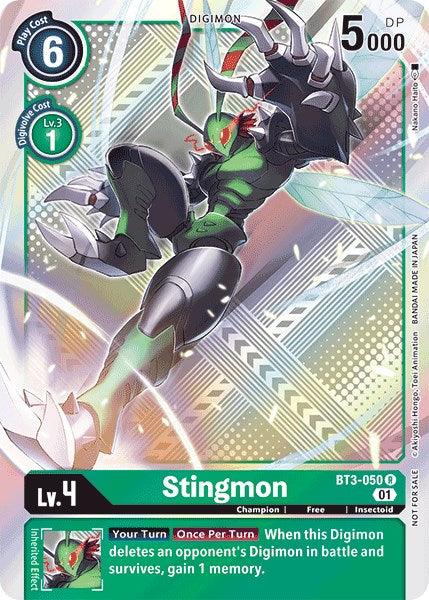 Stingmon [BT3-050] (Official Tournament Pack Vol.4) [Release Special Booster Promos] (ONLINE ORDER ONLY)