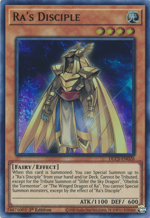 Ra's Disciple [DLCS-EN026] Ultra Rare (ONLINE ORDER ONLY)