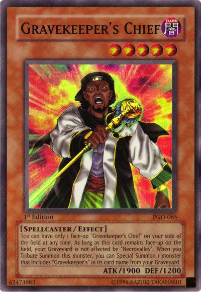 Gravekeeper's Chief [PGD-065] Super Rare (ONLINE ORDER ONLY)