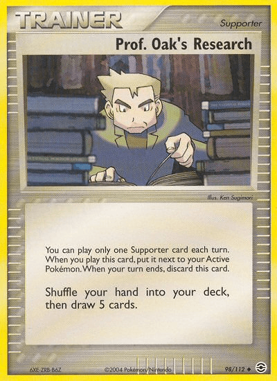 Prof. Oak's Research (98/112) [EX: FireRed & LeafGreen] (Online Only)