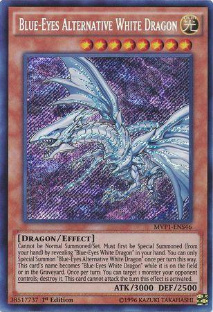 Blue-Eyes Alternative White Dragon [MVP1-ENS46] Secret Rare (ONLINE ORDER ONLY)
