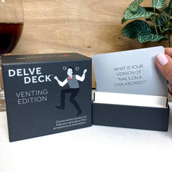 Delve Deck Conversation Cards - Venting Edition (ONLINE ORDER ONLY)