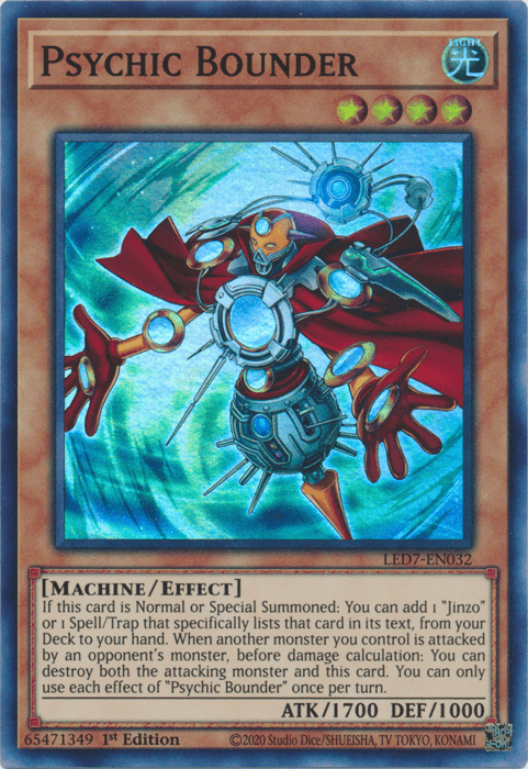Psychic Bounder [LED7-EN032] Super Rare (ONLINE ORDER ONLY)