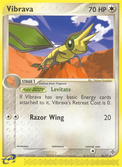 Vibrava (46/97) [EX: Dragon] (Online Only)