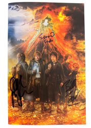 Fan Expo Chicago Lord of the Rings Exclusive Signed by Elijah, Sean, Dominic & Billy